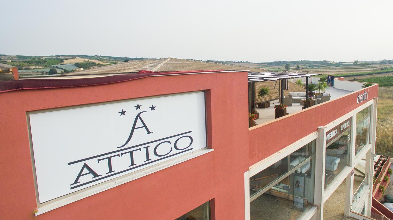 Attico Hotel Canicatti Bagian luar foto